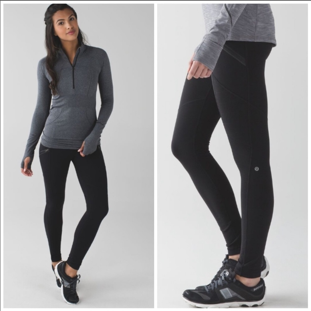 Lululemon toasty tech fleece - black sz 4